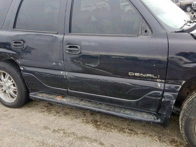 1GKEK63UX2J133903 - 2002 GMC DENALI BLACK photo 10