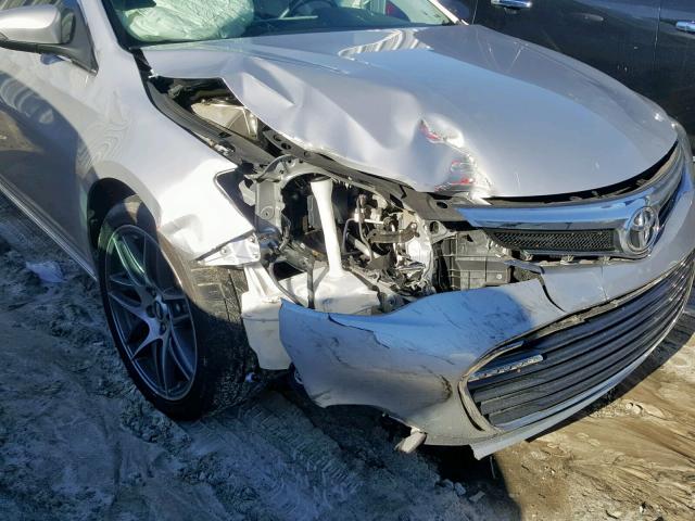 4T1BK1EB4EU082684 - 2014 TOYOTA AVALON BAS SILVER photo 9