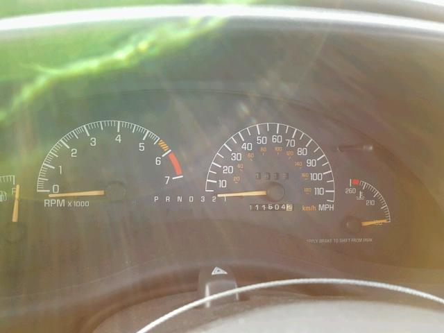 1G2WP12K62F122229 - 2002 PONTIAC GRAND PRIX WHITE photo 8