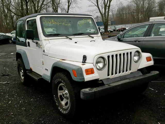 1J4FY29P1VP515581 - 1997 JEEP WRANGLER / WHITE photo 1