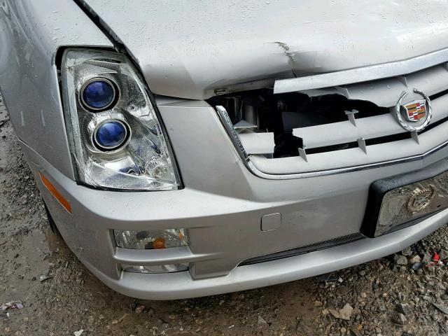 1G6DW677570118774 - 2007 CADILLAC STS SILVER photo 10