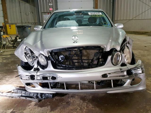 WDBUF65J23A211184 - 2003 MERCEDES-BENZ E 320 SILVER photo 9