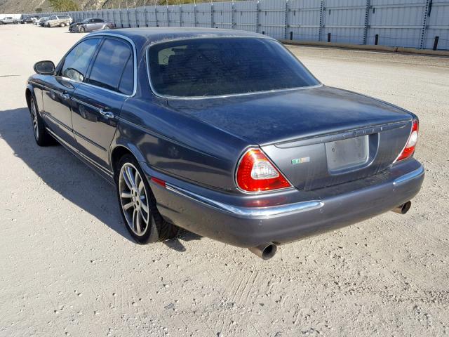 SAJWA73B44TG26009 - 2004 JAGUAR XJR S BLUE photo 3