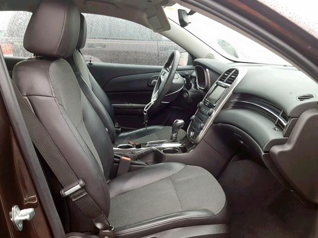 1G11C5SL2FF155132 - 2015 CHEVROLET MALIBU 1LT 棕色 照片 5