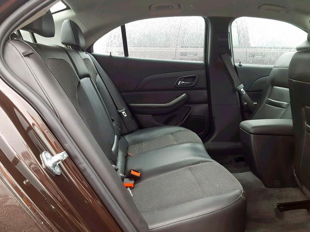 1G11C5SL2FF155132 - 2015 CHEVROLET MALIBU 1LT 棕色 照片 6