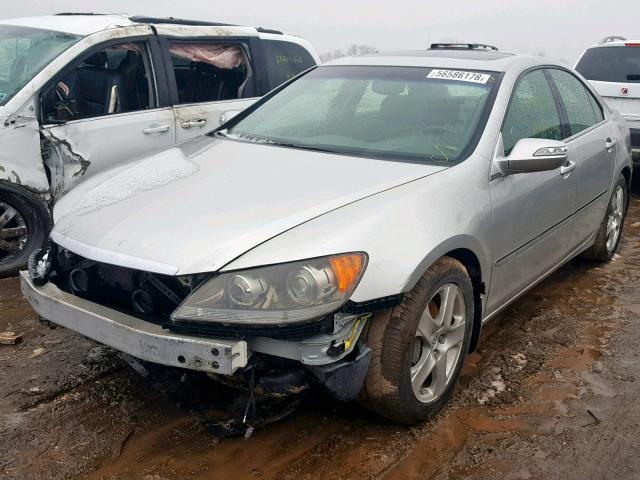 JH4KB16556C005762 - 2006 ACURA RL SILVER photo 2