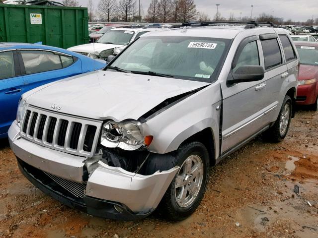 1J4PR4GK2AC133307 - 2010 JEEP GRAND CHER SILVER photo 2