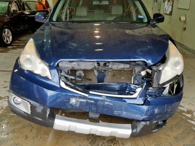 4S4BREGC5A2324297 - 2010 SUBARU OUTBACK 3. BLUE photo 9