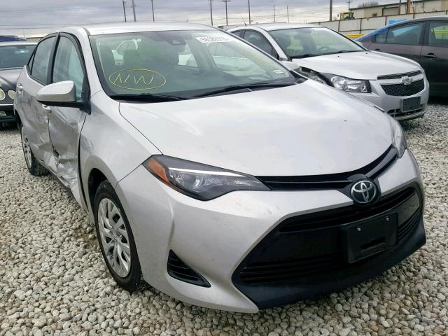 5YFBURHE2HP654727 - 2017 TOYOTA COROLLA L SILVER photo 1