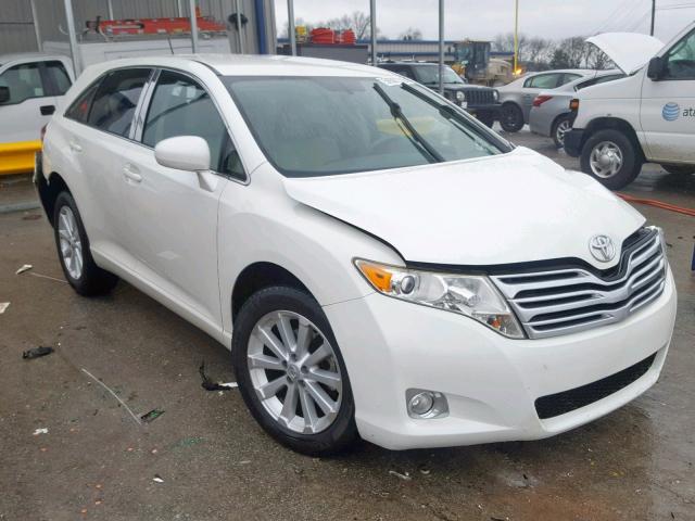 4T3ZE11A39U017518 - 2009 TOYOTA VENZA BASE WHITE photo 1