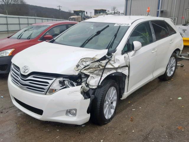 4T3ZE11A39U017518 - 2009 TOYOTA VENZA BASE WHITE photo 2