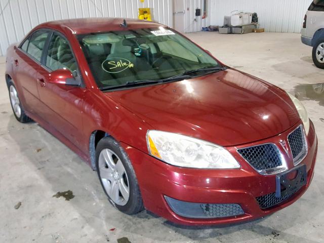 1G2ZA5EBXA4157979 - 2010 PONTIAC G6 RED photo 1