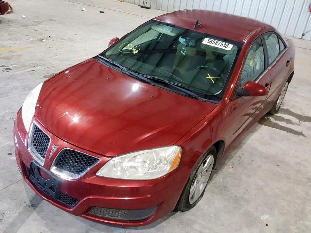 1G2ZA5EBXA4157979 - 2010 PONTIAC G6 RED photo 2