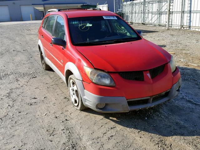 5Y2SL62883Z420465 - 2003 PONTIAC VIBE RED photo 1