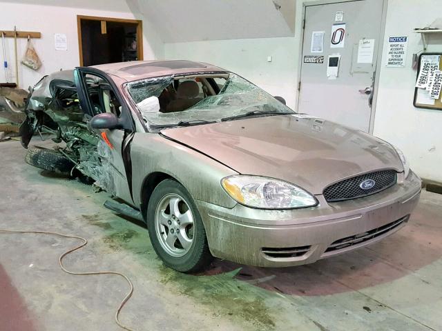 1FAFP55214G187104 - 2004 FORD TAURUS SES TAN photo 1