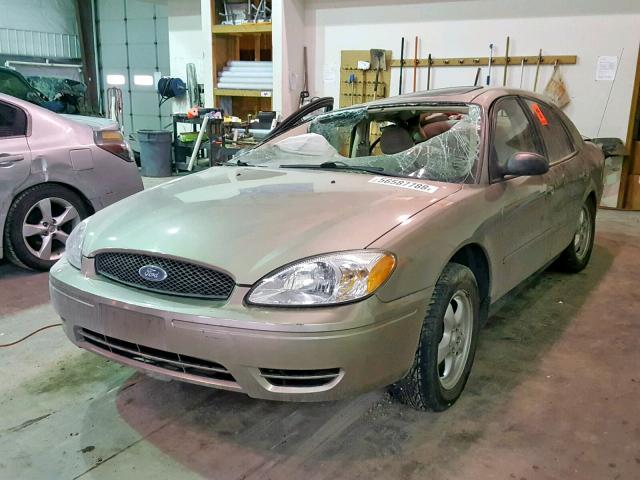 1FAFP55214G187104 - 2004 FORD TAURUS SES TAN photo 2