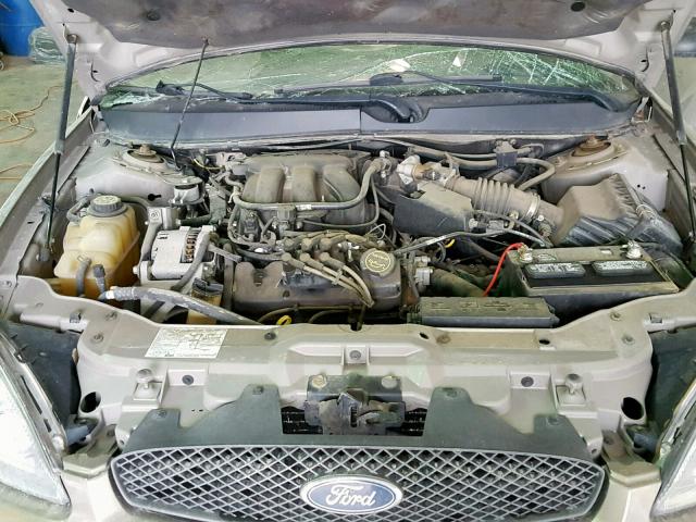 1FAFP55214G187104 - 2004 FORD TAURUS SES TAN photo 7