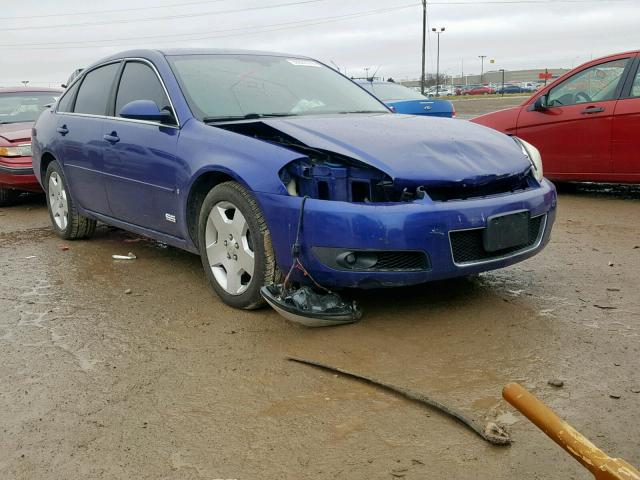2G1WD58C979145184 - 2007 CHEVROLET IMPALA SUP Сұр фото 1