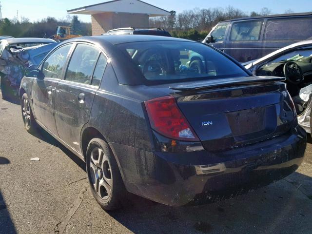 1G8AZ52F35Z180483 - 2005 SATURN ION LEVEL 黑色 照片 3