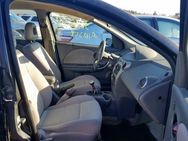 1G8AZ52F35Z180483 - 2005 SATURN ION LEVEL 黑色 照片 5