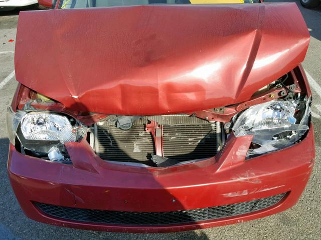 JM1BJ225121581628 - 2002 MAZDA PROTEGE DX RED photo 9