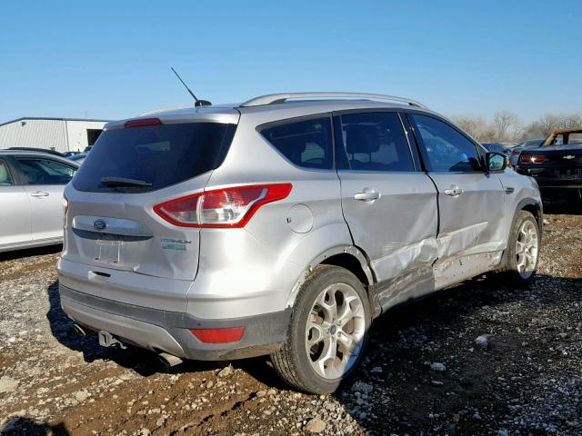 1FMCU0J90EUD31414 - 2014 FORD ESCAPE TIT SILVER photo 4