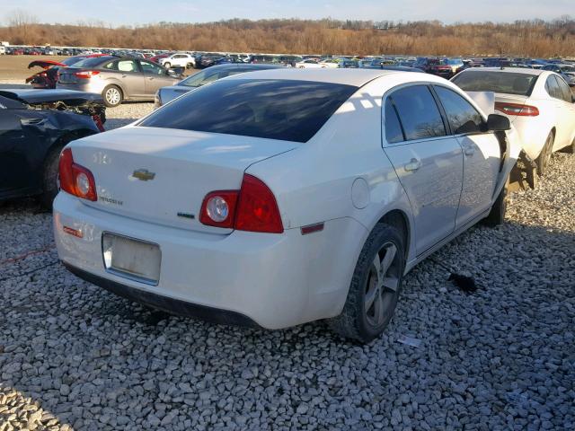 1G1ZC5EU1BF177608 - 2011 CHEVROLET MALIBU 1LT 白色 照片 4