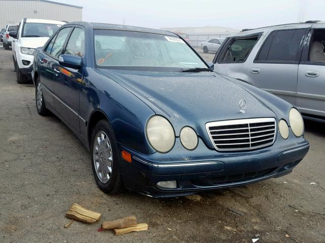 WDBJF65J41B285135 - 2001 MERCEDES-BENZ E 320 BLUE photo 1