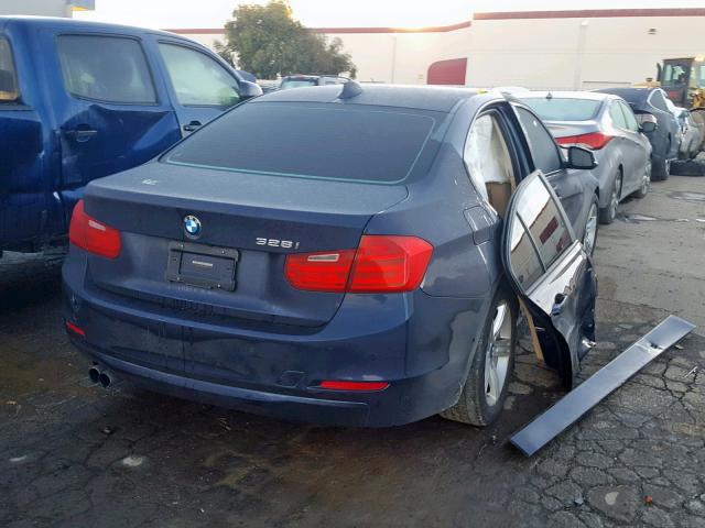 WBA3C1G54DNR44207 - 2013 BMW 328 I SULE BLACK photo 4