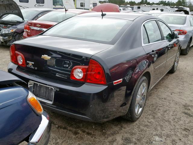 1G1ZD5EB8AF206063 - 2010 CHEVROLET MALIBU 2LT BLACK photo 4