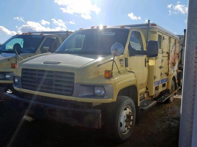 1GDG5C1E94F900616 - 2004 GMC C5500 C5C0 YELLOW photo 2