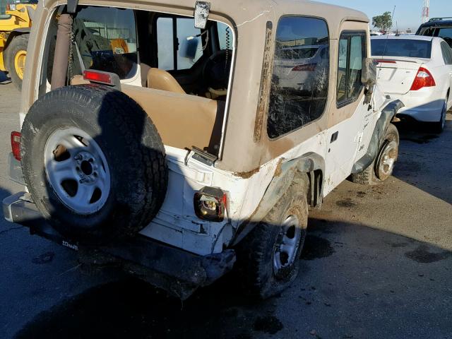 1J4FY19S3XP496369 - 1999 JEEP WRANGLER / WHITE photo 9