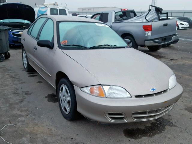 1G1JF5242Y7233941 - 2000 CHEVROLET CAVALIER L TAN photo 1