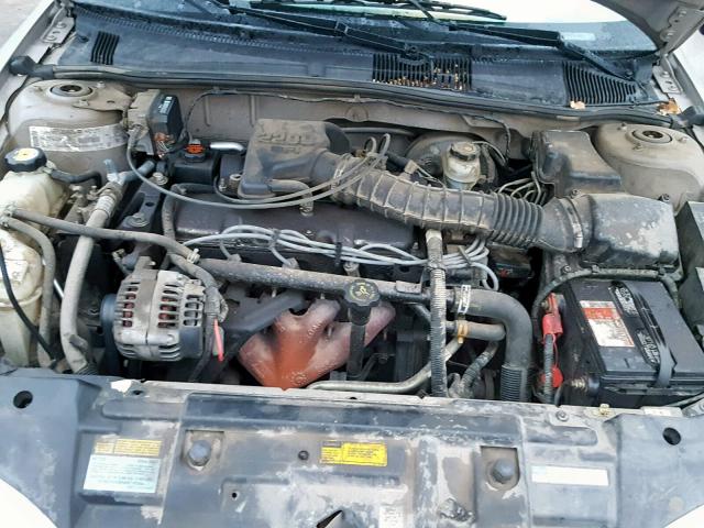 1G1JF5242Y7233941 - 2000 CHEVROLET CAVALIER L TAN photo 7