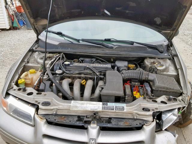 1B3EJ46X6XN608618 - 1999 DODGE STRATUS SILVER photo 7