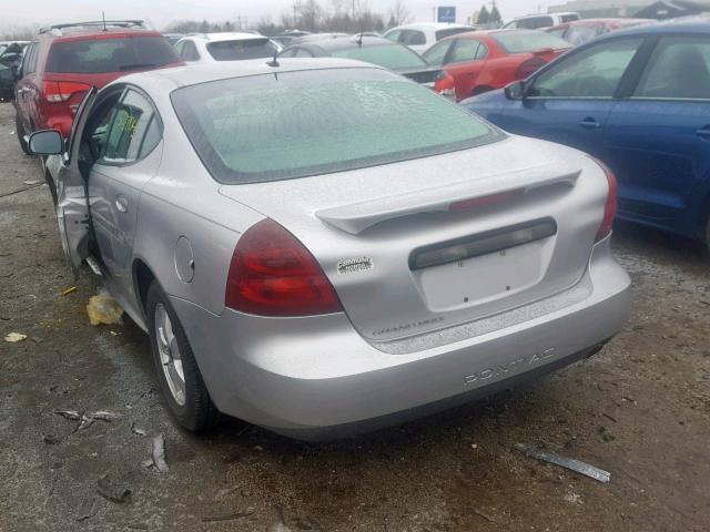 2G2WP552661223948 - 2006 PONTIAC GRAND PRIX ნაცრისფერი ფოტო 3