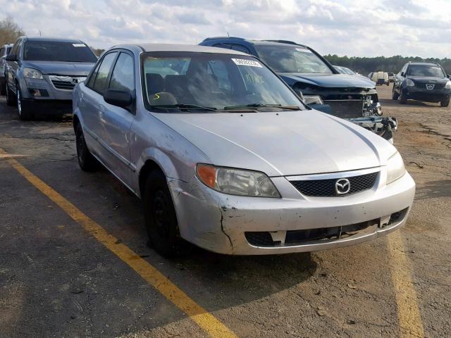 JM1BJ222710477008 - 2001 MAZDA PROTEGE DX SILVER photo 1