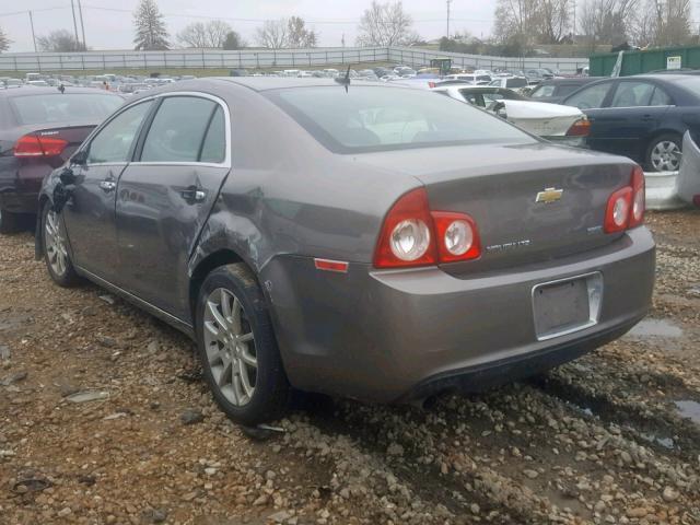 1G1ZE5EU8BF347019 - 2011 CHEVROLET MALIBU LTZ TAN photo 3