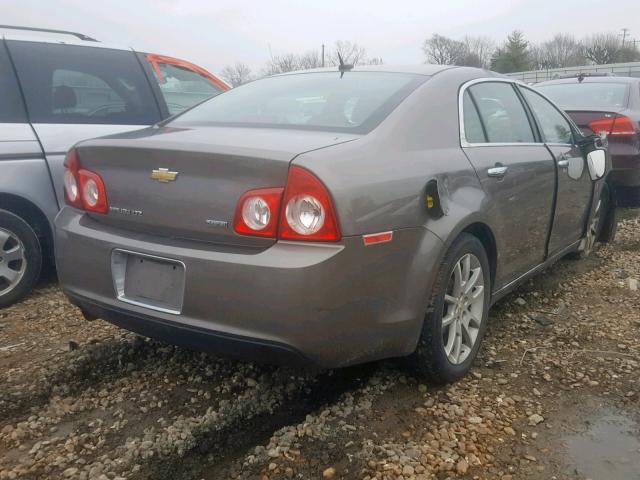 1G1ZE5EU8BF347019 - 2011 CHEVROLET MALIBU LTZ TAN photo 4