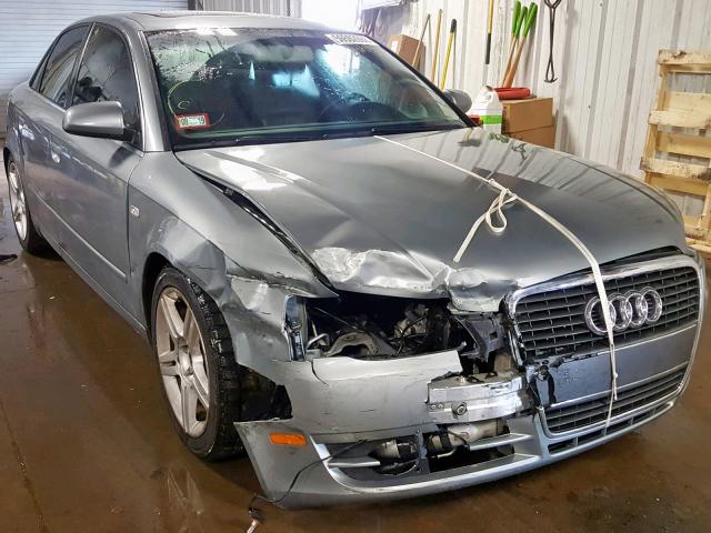 WAUDF98E95A559503 - 2005 AUDI A4 2.0T QU GRAY photo 1