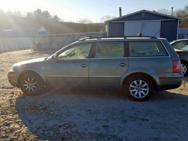 WVWVD63B83E239135 - 2003 VOLKSWAGEN PASSAT GLS GREEN photo 9