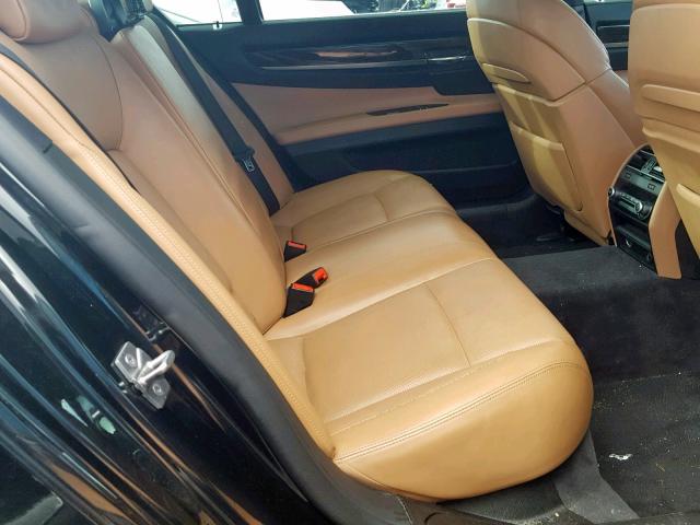 WBAKB8C54CDX20548 - 2012 BMW 750LI BLACK photo 6