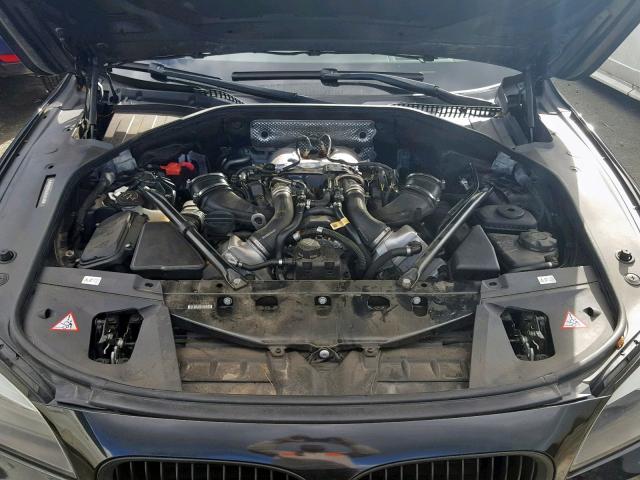 WBAKB8C54CDX20548 - 2012 BMW 750LI BLACK photo 7