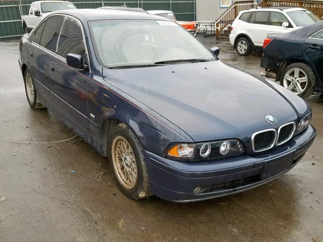 WBADT434X2GY44455 - 2002 BMW 525 I AUTO BLUE photo 1