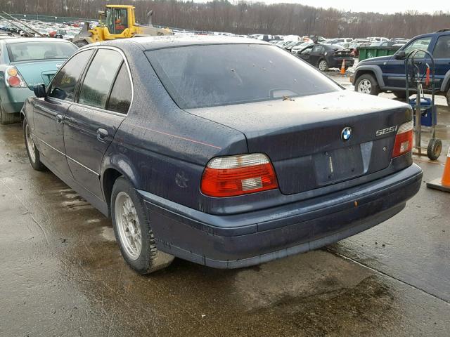 WBADT434X2GY44455 - 2002 BMW 525 I AUTO BLUE photo 3