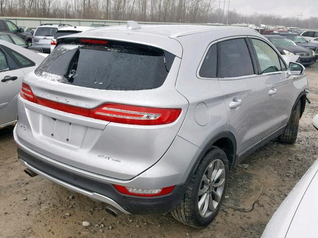 5LMCJ2D99JUL03831 - 2018 LINCOLN MKC SELECT GRAY photo 4