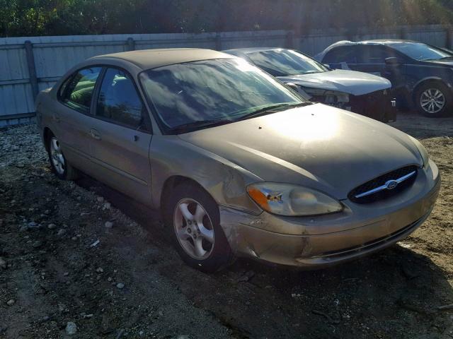 1FAFP55U41A223500 - 2001 FORD TAURUS SES TAN photo 1