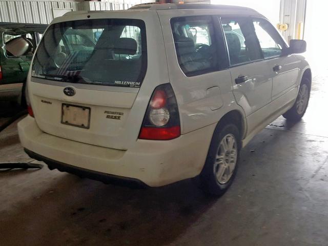 JF1SG66608H726236 - 2008 SUBARU FORESTER S 白色 照片 4