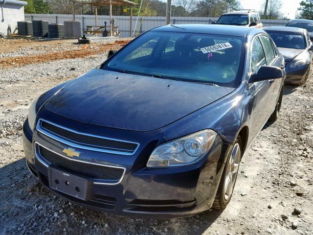 1G1ZA5EU3BF157642 - 2011 CHEVROLET MALIBU LS BLUE photo 2