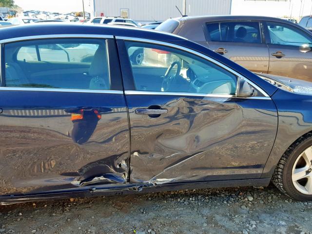 1G1ZA5EU3BF157642 - 2011 CHEVROLET MALIBU LS BLUE photo 9